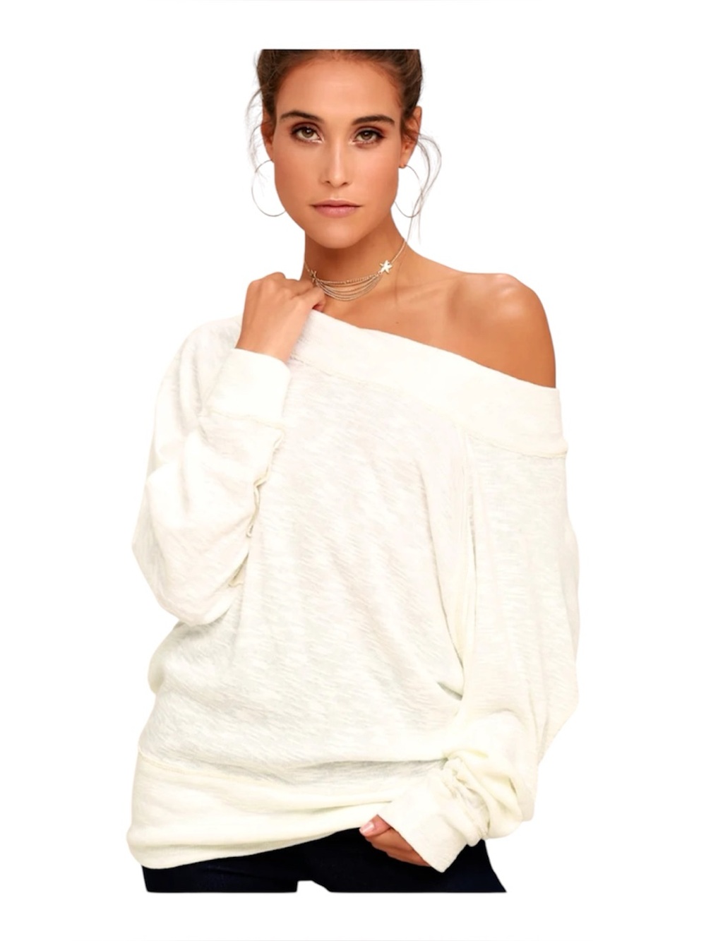 Free People palisades thermal top size large